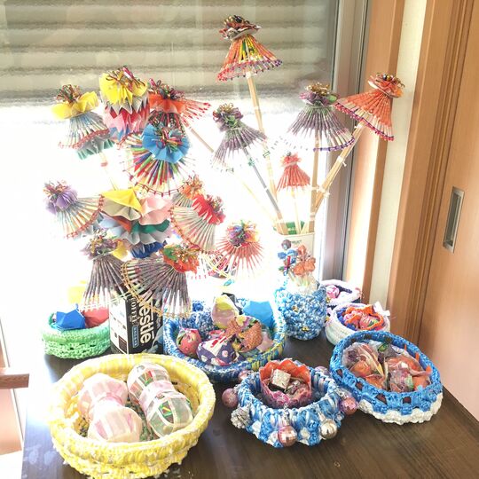 画像1454：手作りでかわいく飾り付け♪